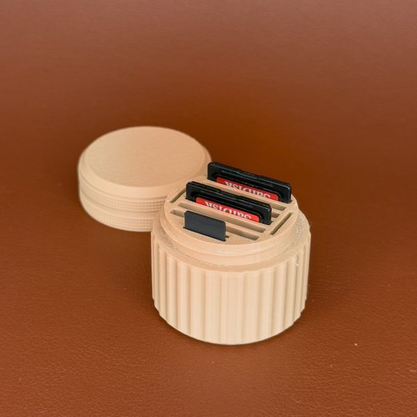 Round SD Card - Light Brown - Image 2